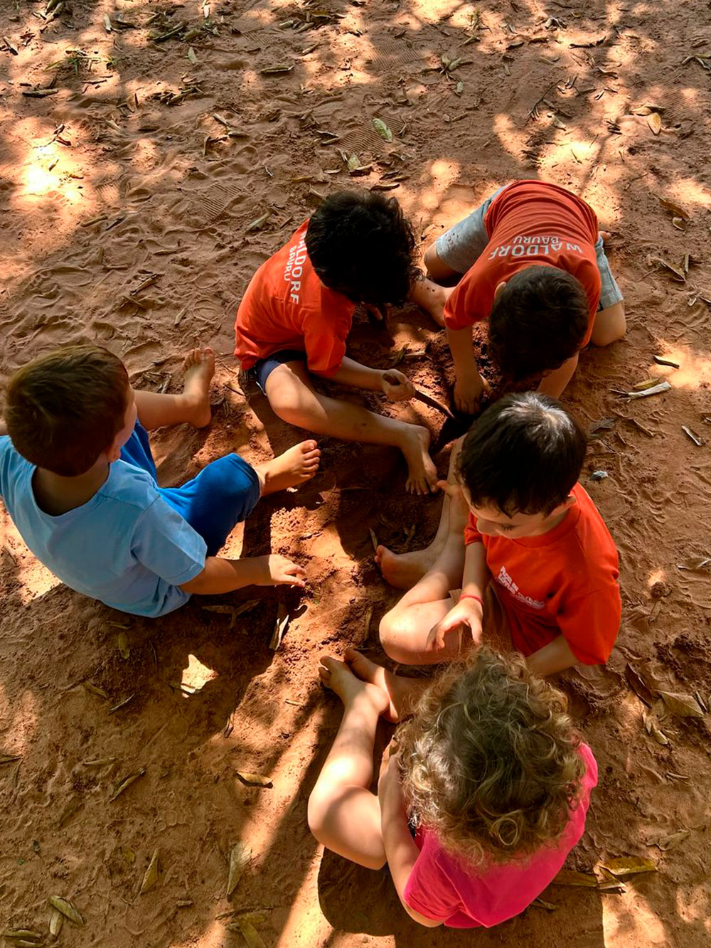 Fotos do jardim de infancia na Escola Flor de Lotus Bauru
